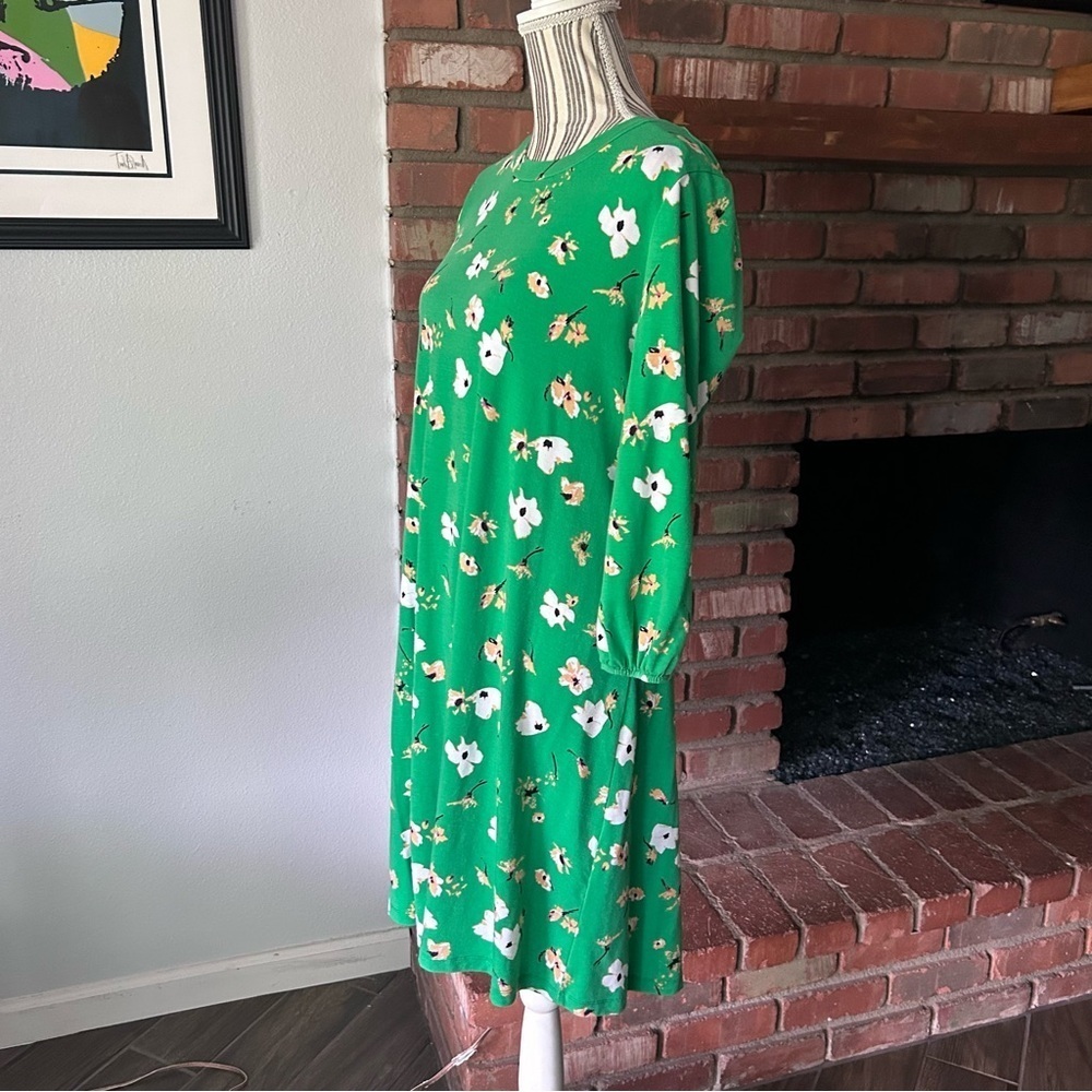 Sonnet James Georgia Play Dress in Green Floral Sz S - Picture 7 of 13